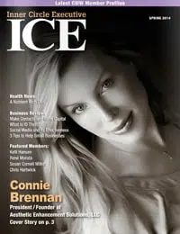 Inner Circle Executive Magazine Cover Featuring Connie Brennan