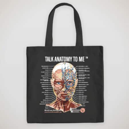 Talk Anatomy To Me Tote Bag from ConnieBrennan.com